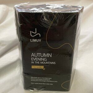 NIB Limuy Autumn Evening in the Mountain: Oud Wood & Rose Scent for Men & Women